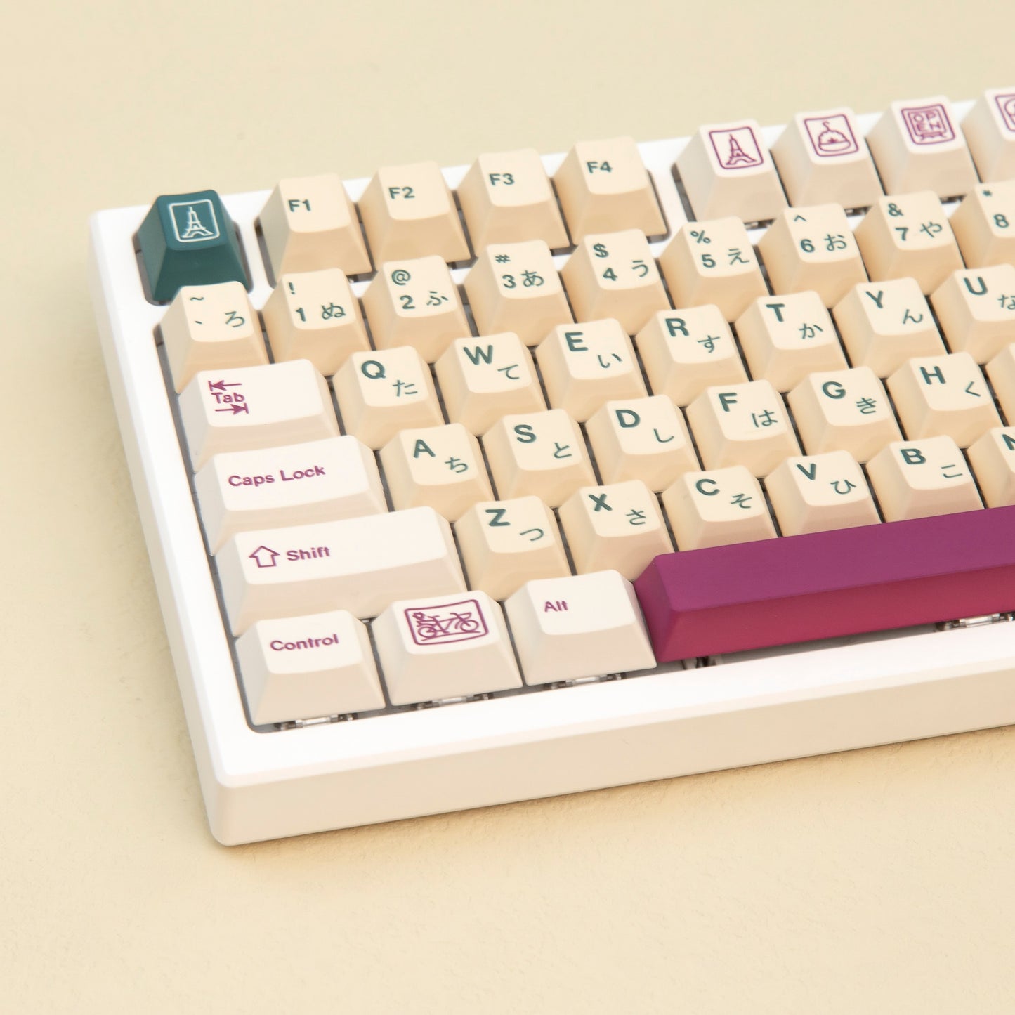 Florist Paris BPT Keycaps Cherry Profile