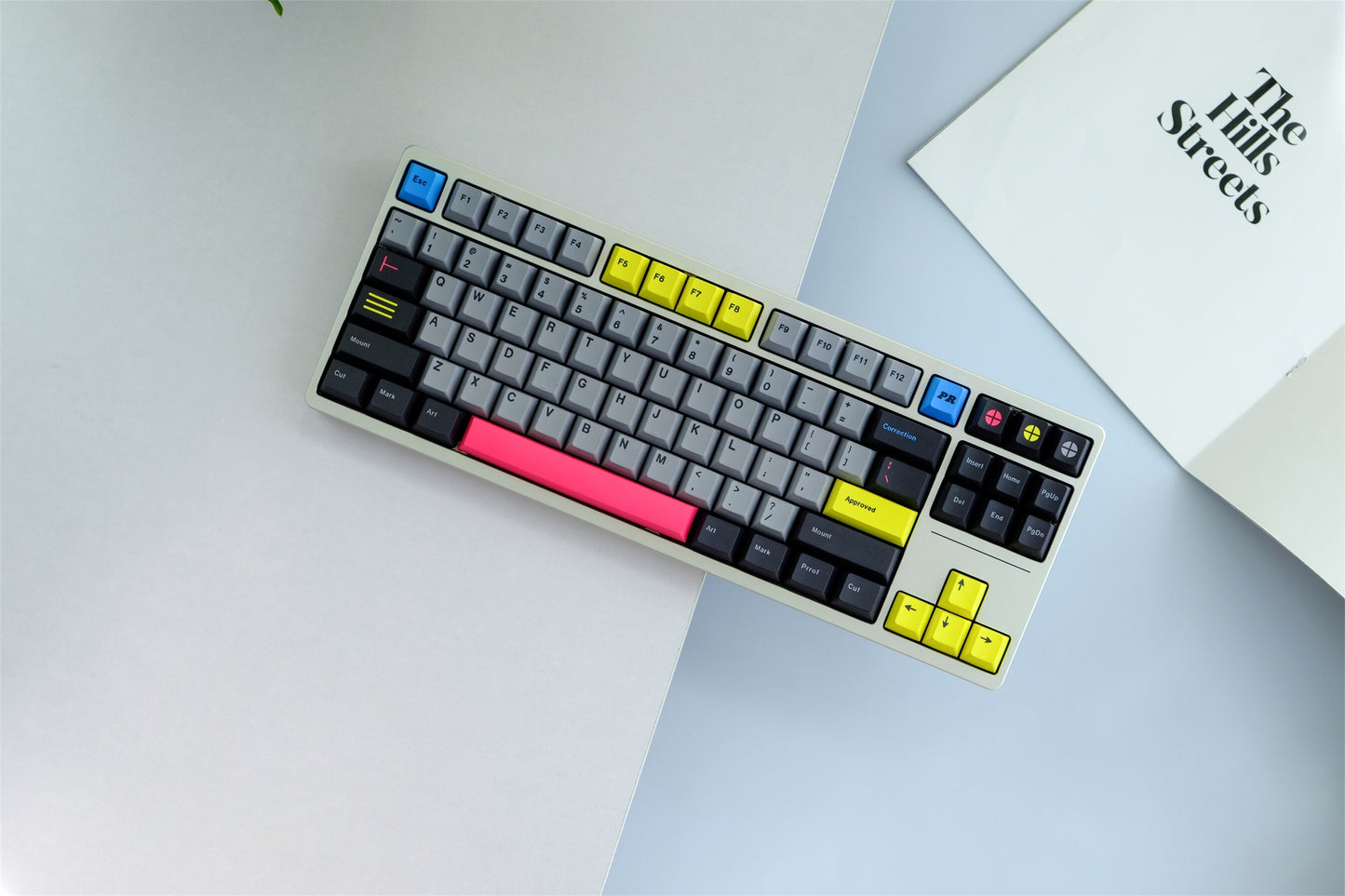 Atari Sheild PBT Keycaps cherry profile