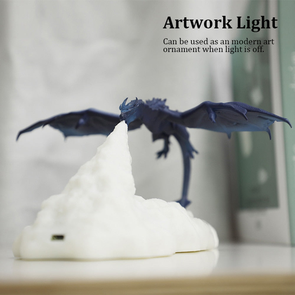 Dragon Flame Night Light