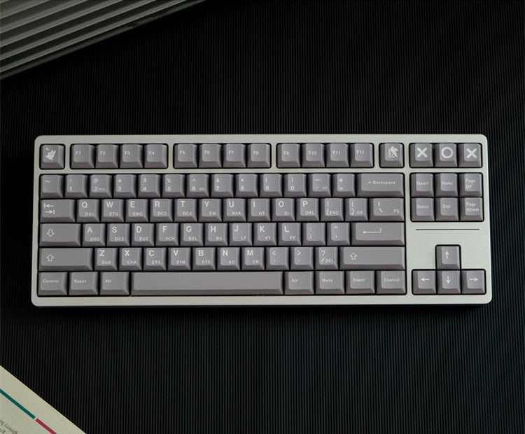 ASCII Keycaps PBT 5 جوانب الكرز