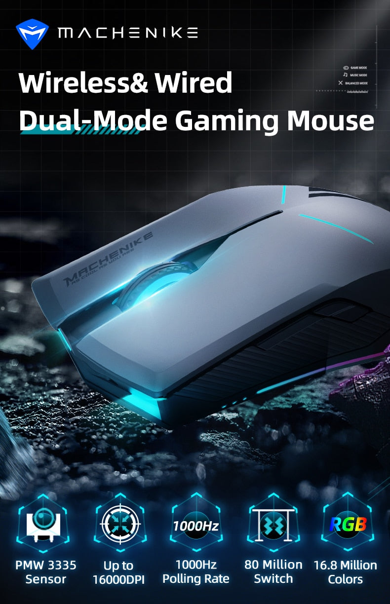 Machenike M7 Gaming Wireless Mouse