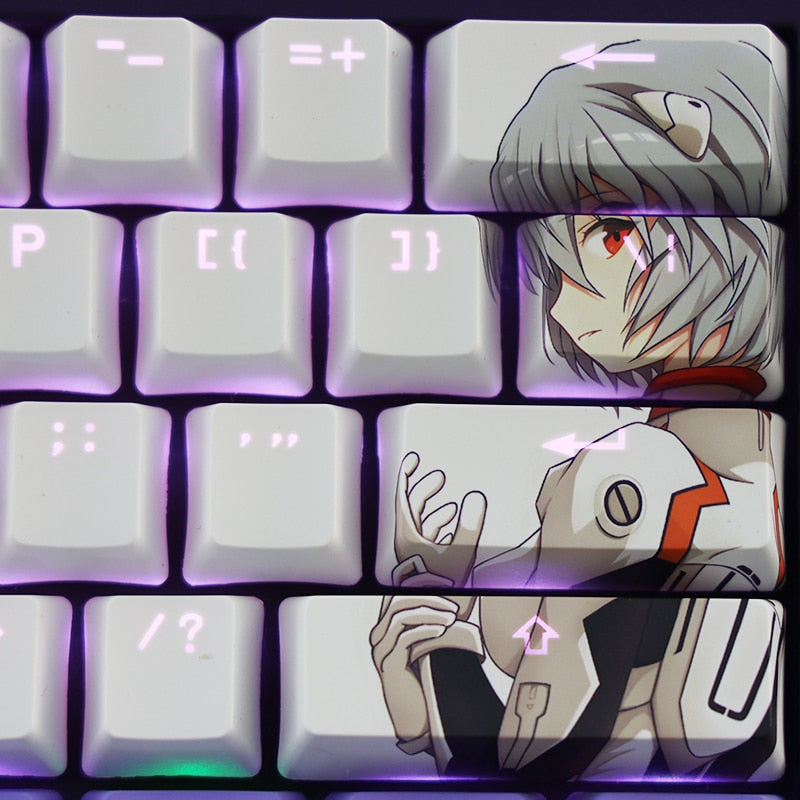 EVA Ayanari Keycaps Cherry Profile