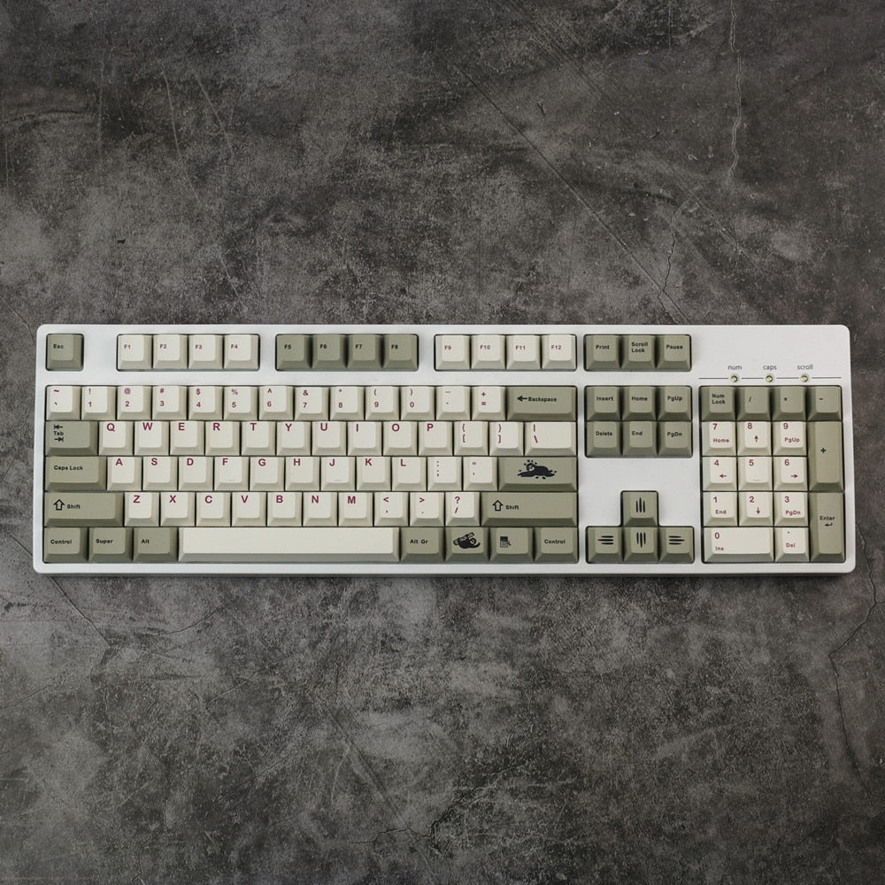 Sloth Cherry Profile PBT Keycaps