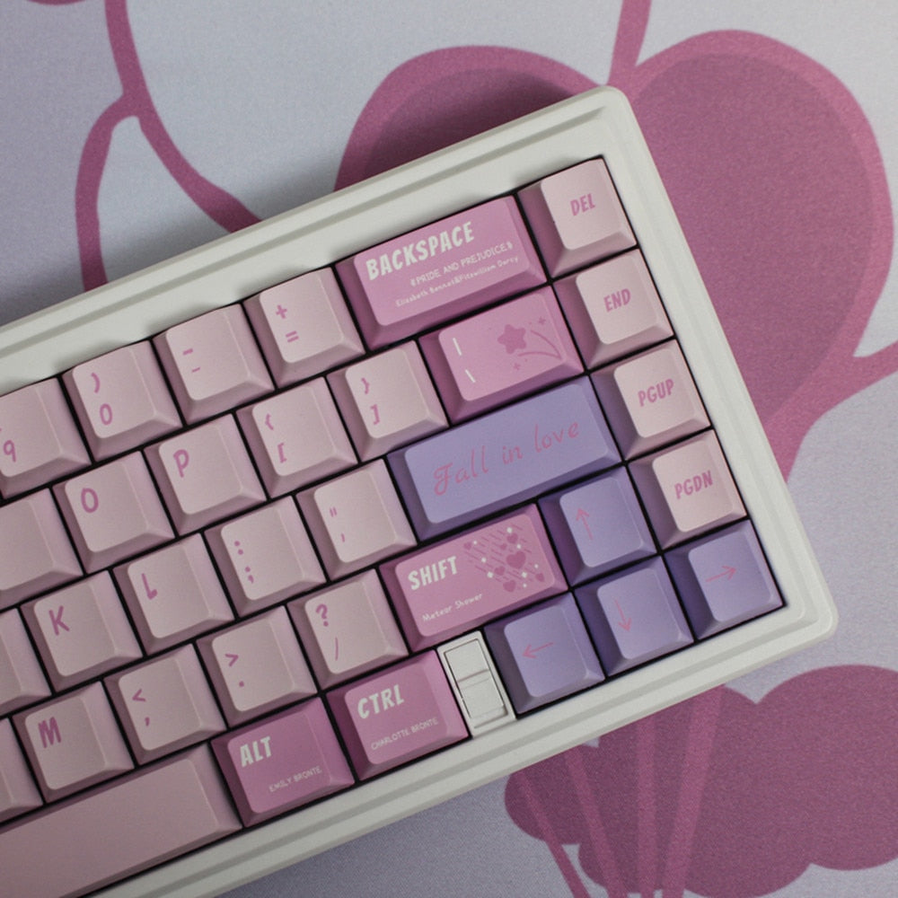 Romantic Crush Cherry Profile Keycaps