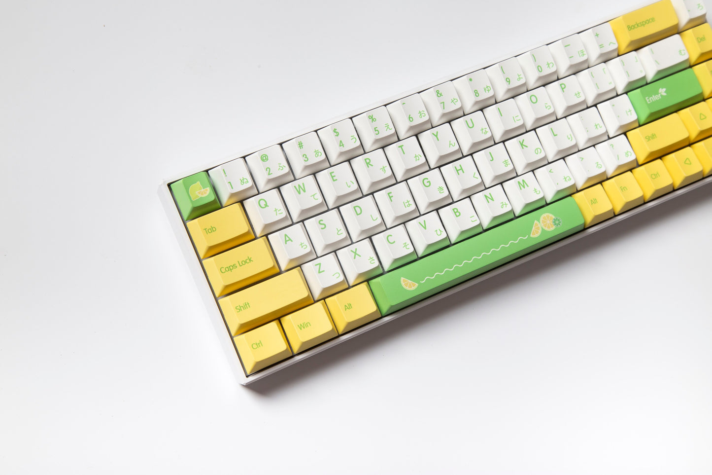 Lemon PBT cherry profile Keycaps