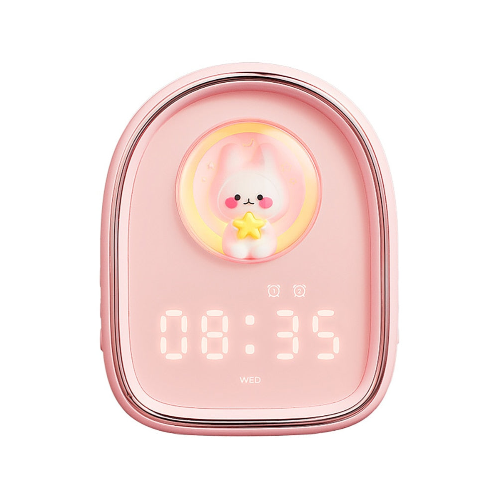 Rabbit Space Capsule  Alarm Clock Light