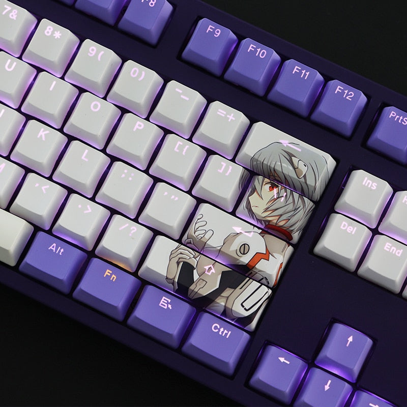 EVA Ayanari Keycaps Cherry Profile