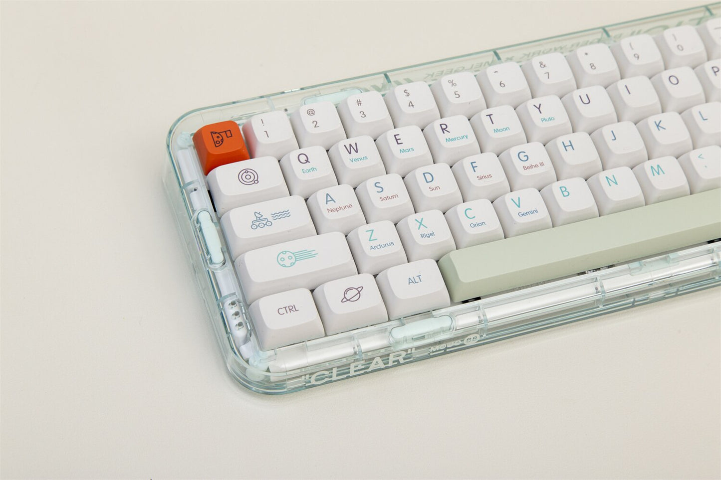 هيئة Heavenly Body PBT Keycaps XDA الشخصي