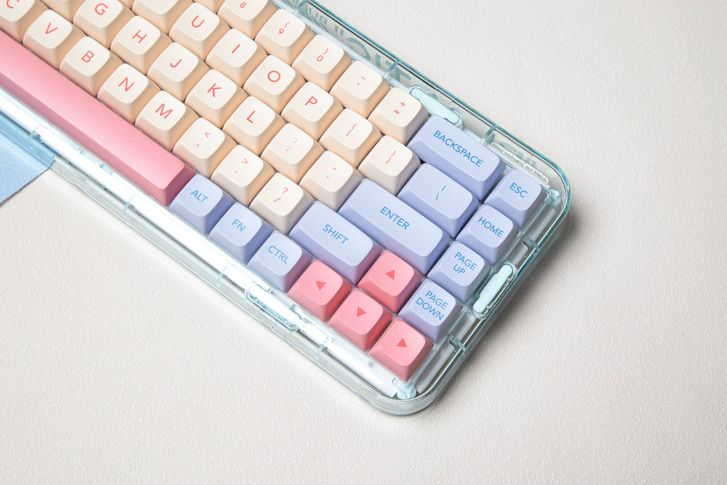 Marshmallow Keycaps PBT XDA Profile