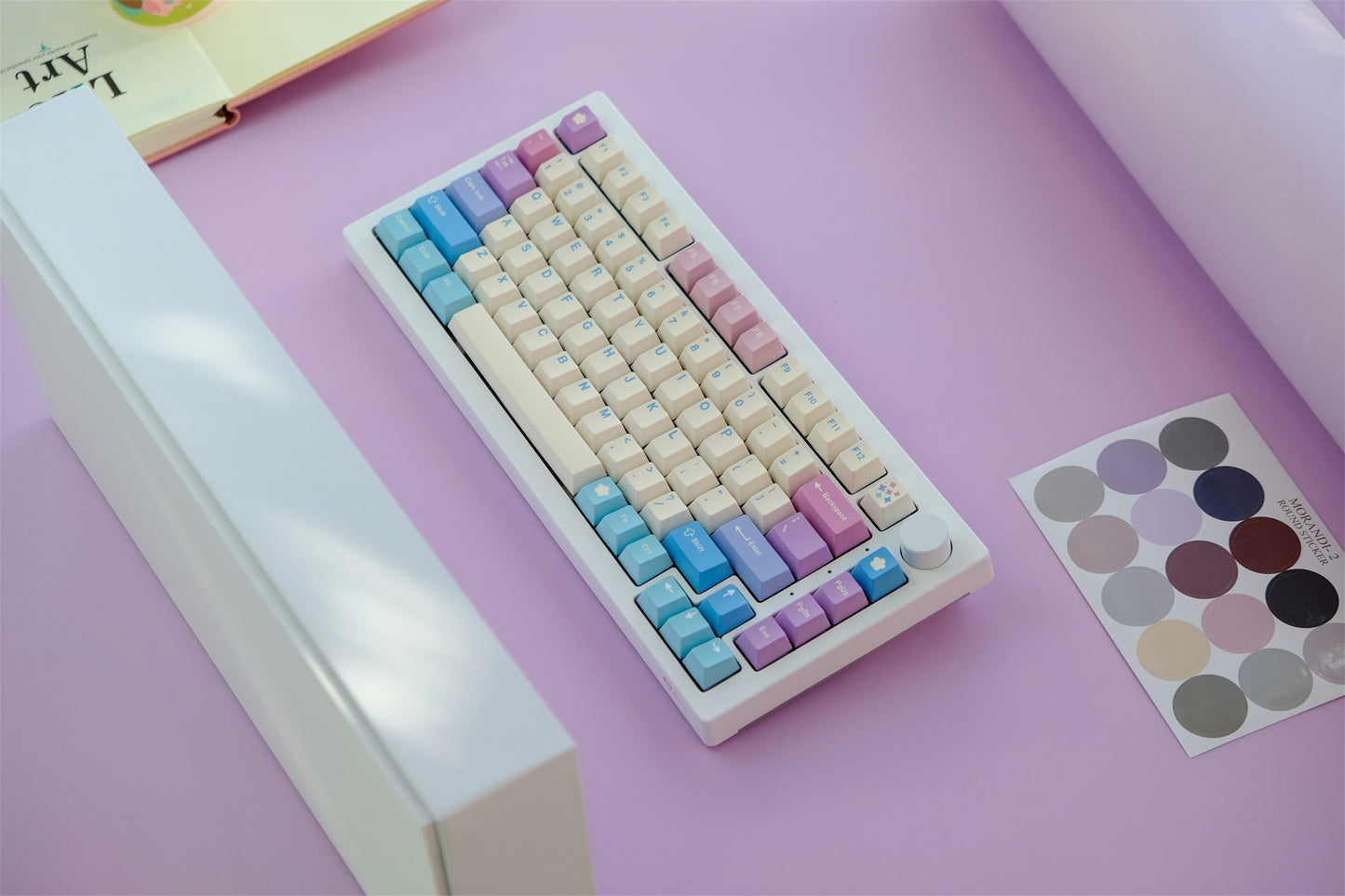 الجنية البكر PBT الملف الشخصي الكرز Keycaps