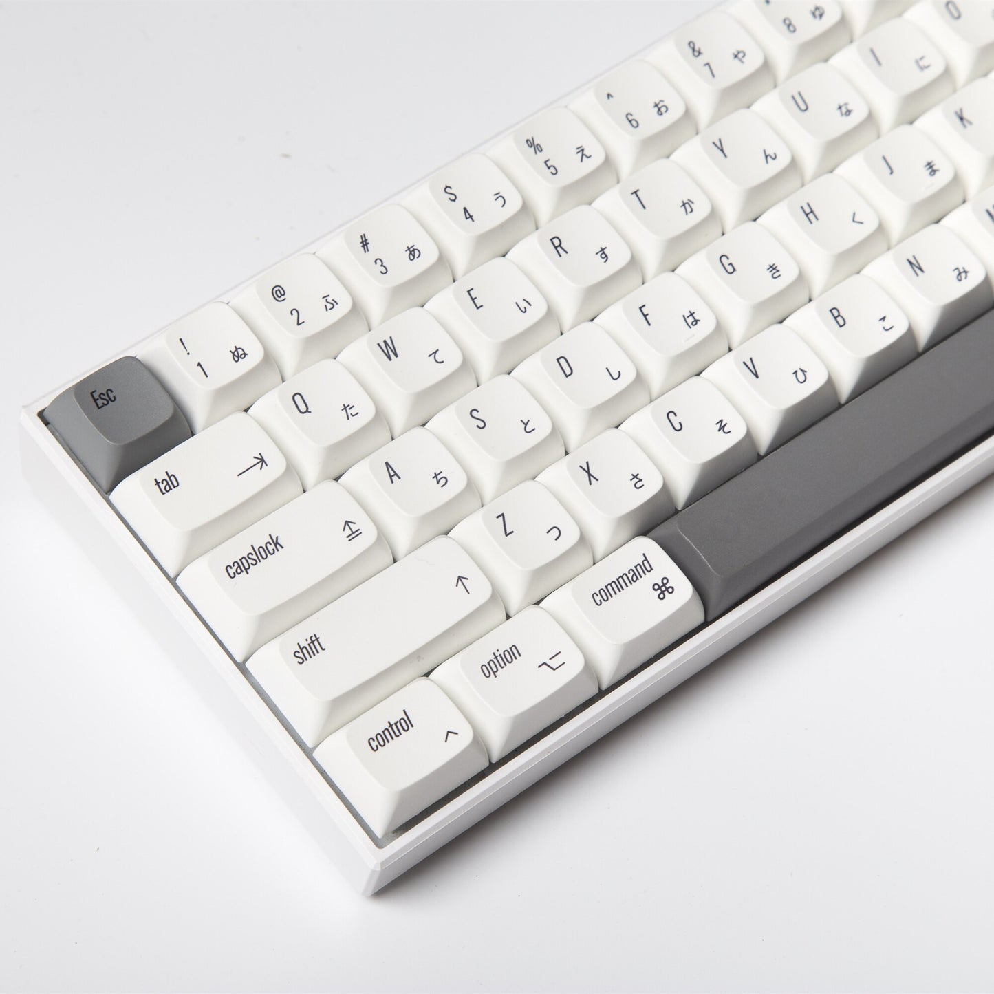 Minimalist White Style PBT Keycap XDA Profile Keycaps