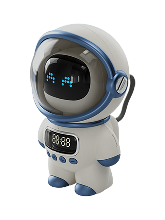 Astronaut Bluetooth Smart AI Interactive Clock Alarm Speaker