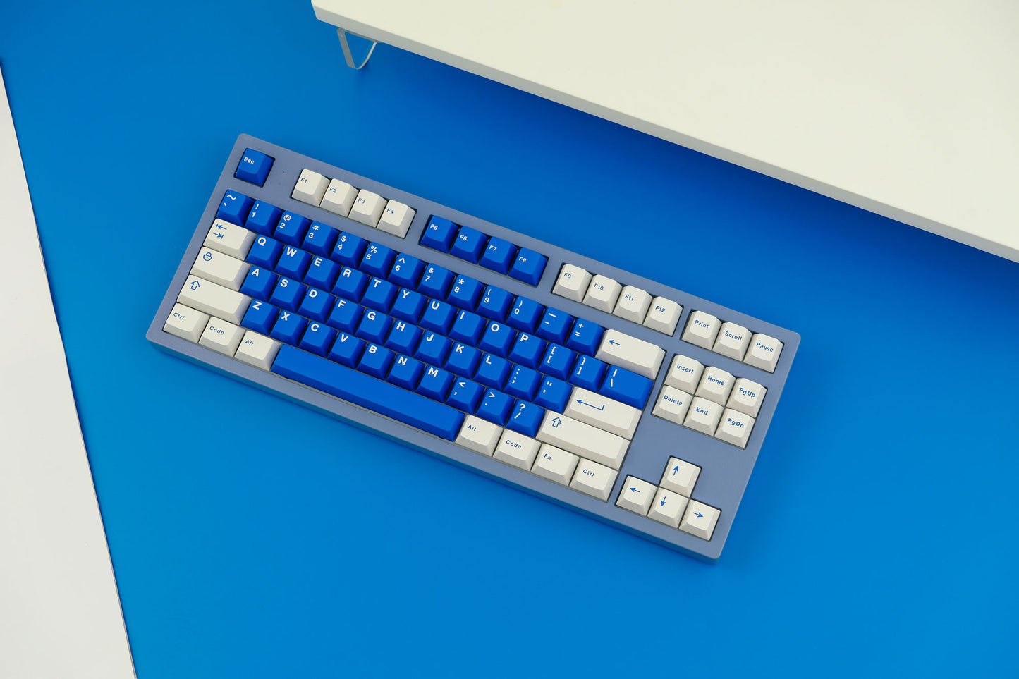 Aifei Icon Classic Blue Keycaps ABS Double Shot Keycaps Cherry Profile