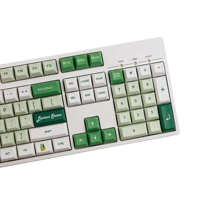 Lemonade Keycaps PBT KCA Profile