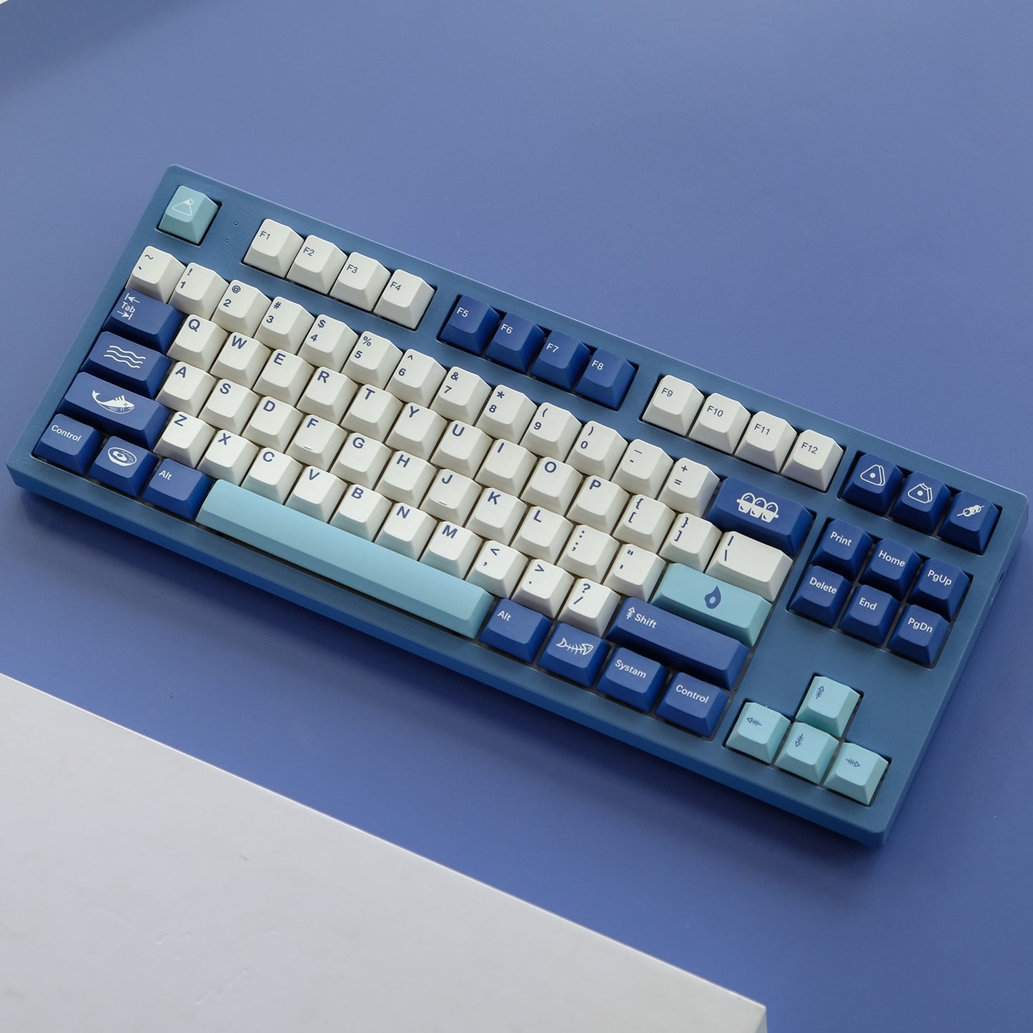 الملف الشخصي Bluetiny Keycaps PBT الكرز