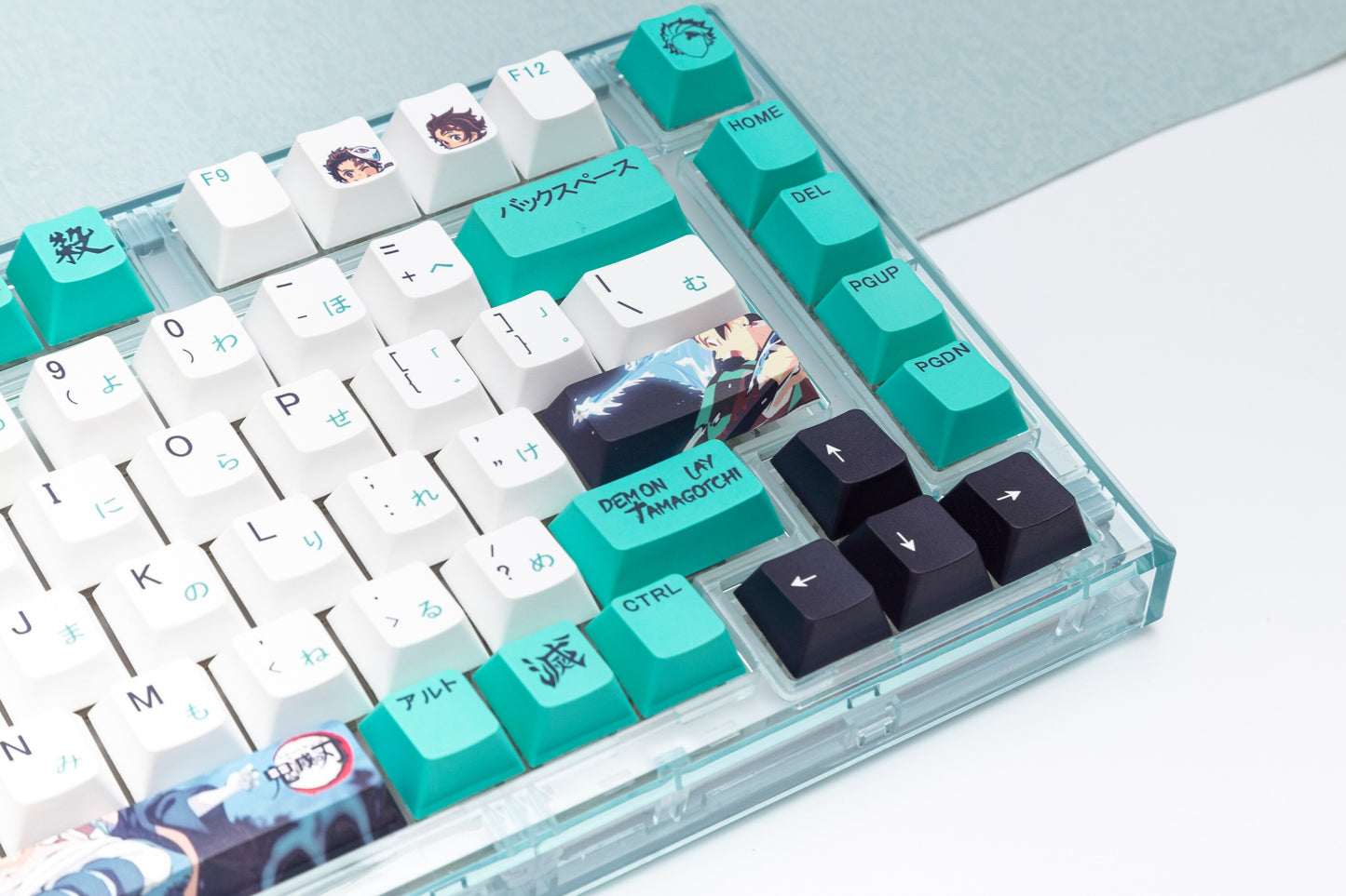 DS Tanjiro Cherry Profile PBT Keycaps