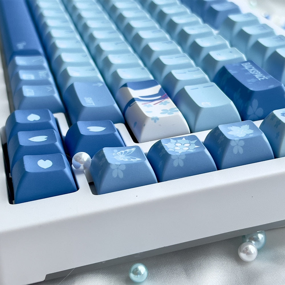 خادمة pinue KCA الملف الشخصي PBT Keycaps