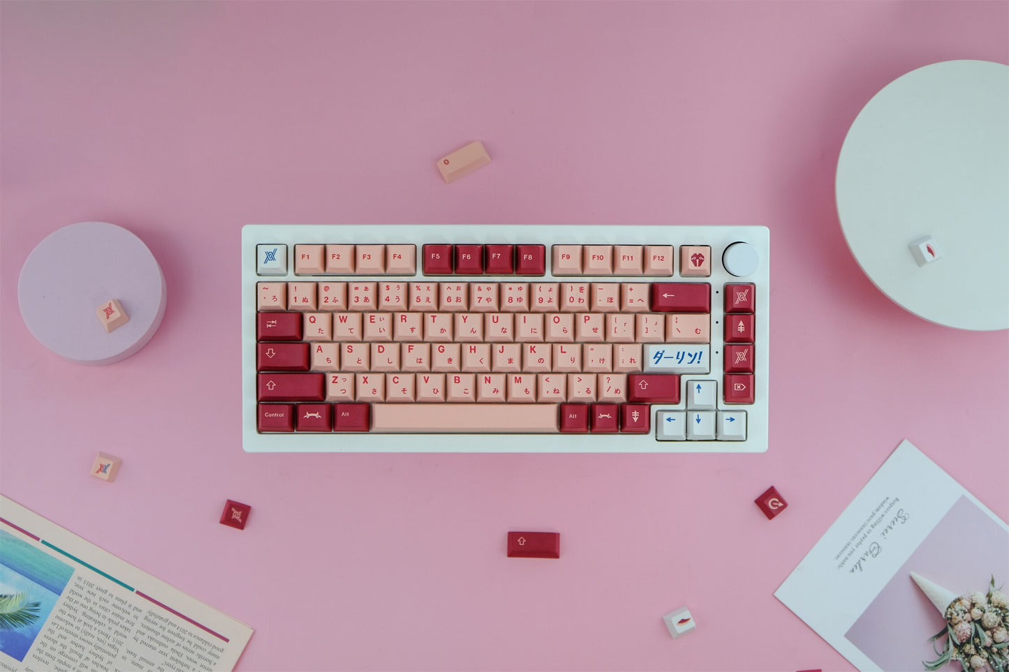 دارلينج Keycap PBT الكرز الشخصي