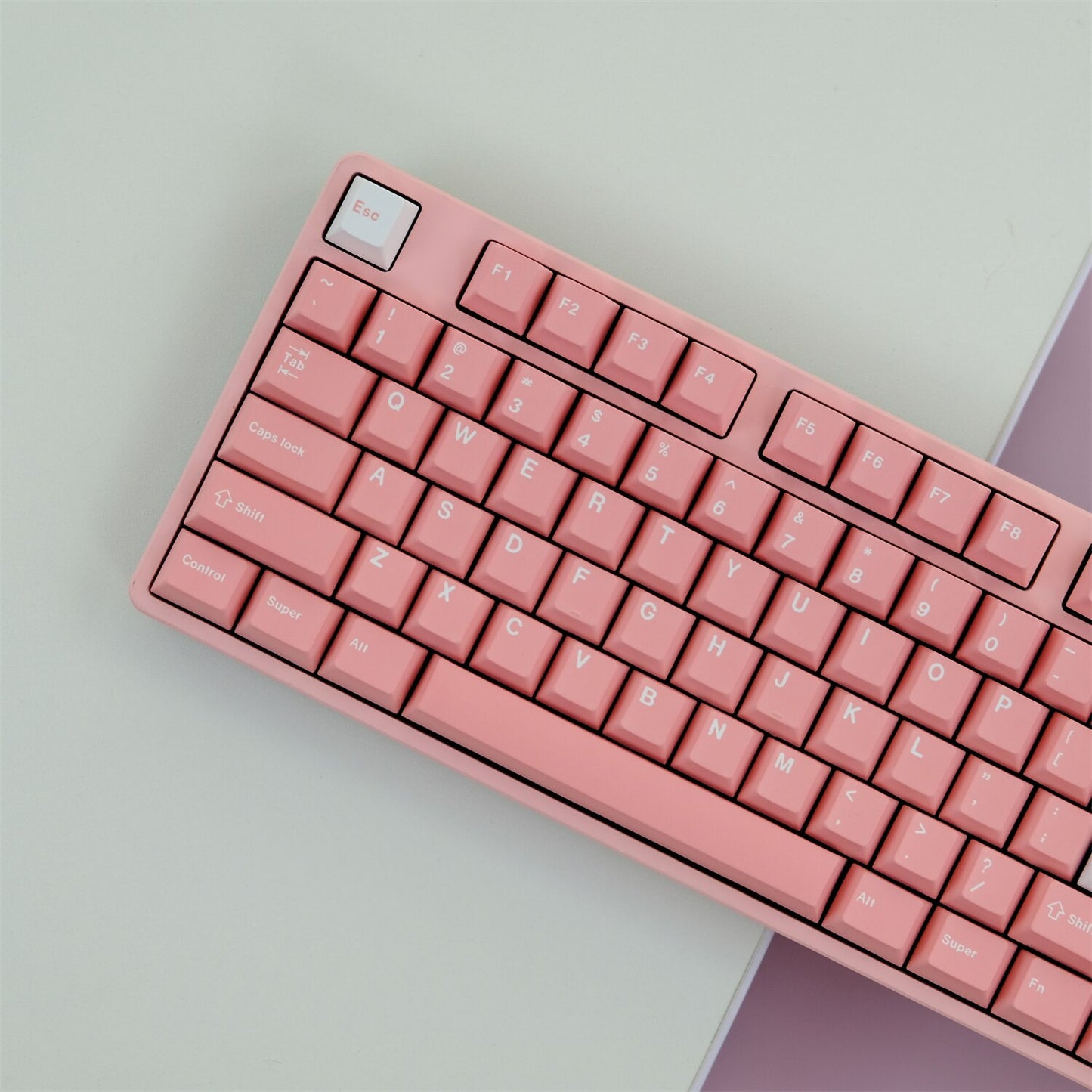 Peach Blossom Cherry Profile Keycaps