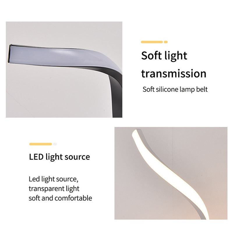 S-shaped Eye Protection Lamp