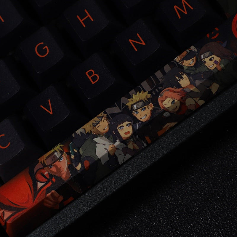 Naruto PBT Keycaps Cherry Profile