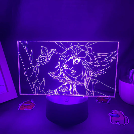 Legends Neeko The Curious Chameleon 3D Night Lights