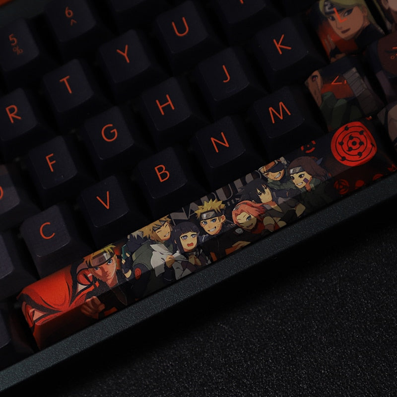 ملف تعريف الكرز من Naruto PBT Keycaps