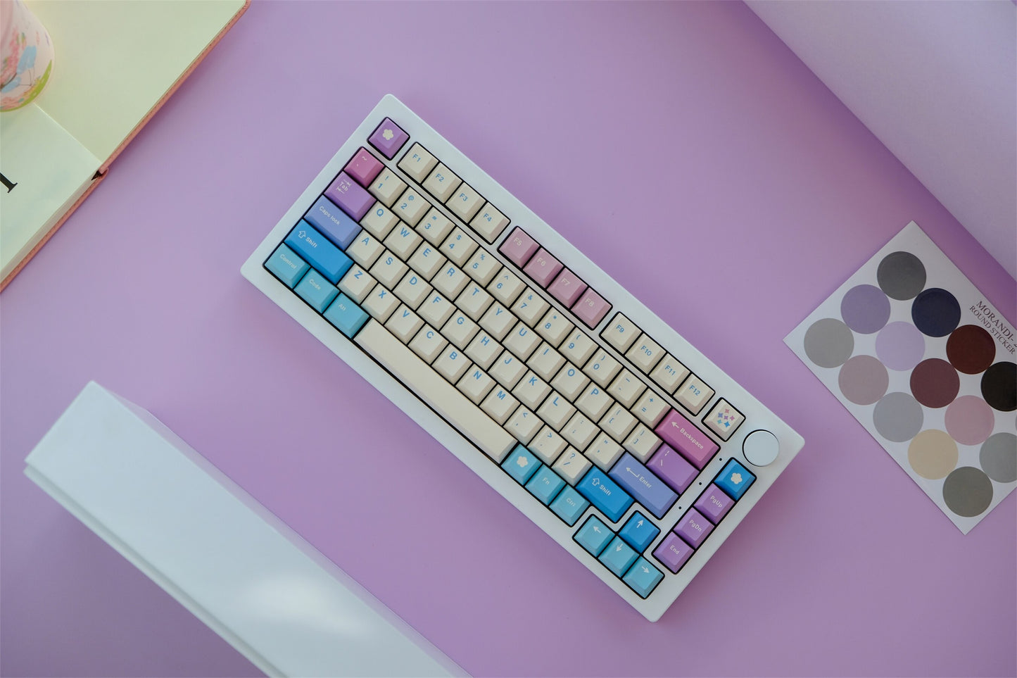 الجنية البكر PBT الملف الشخصي الكرز Keycaps