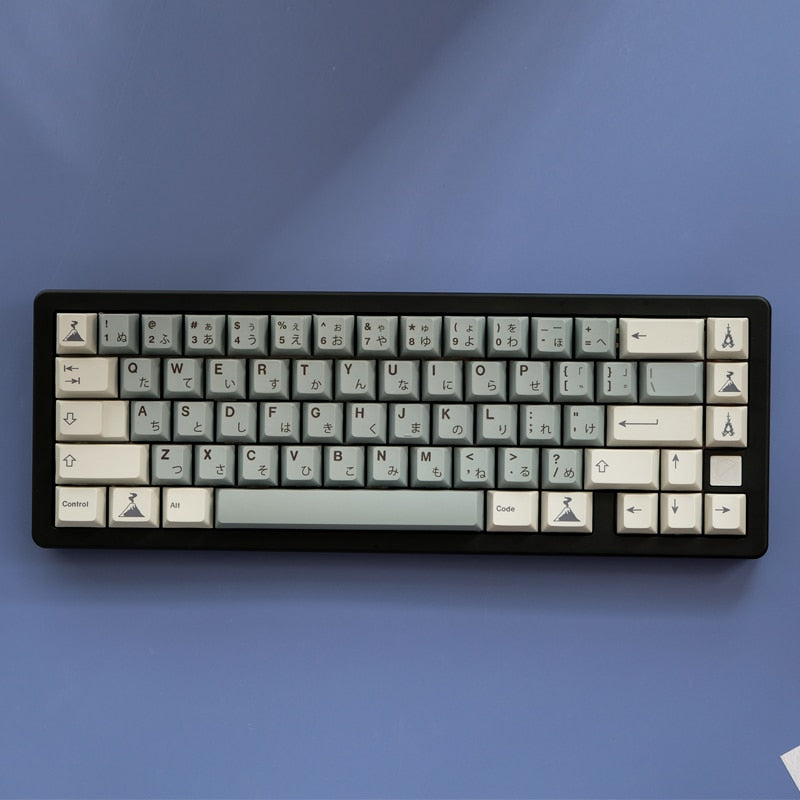 Volcanic Ash Keycaps PBT Cherry Profile