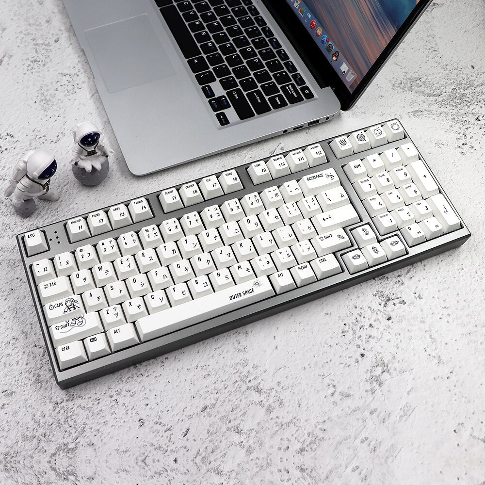 الملف الشخصي الكرز الفضاء الخارجي PBT Keycaps