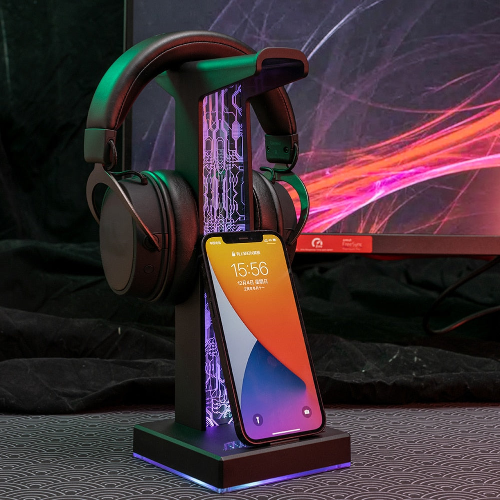 RGB Gaming Headphone Stand