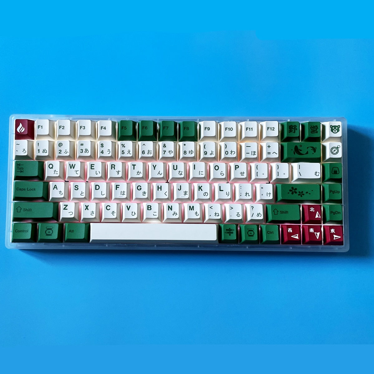 Camping BPT Keycaps Cherry profile