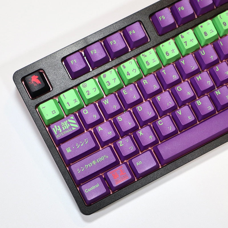 EVA 0.2 PBT Keycaps OEM