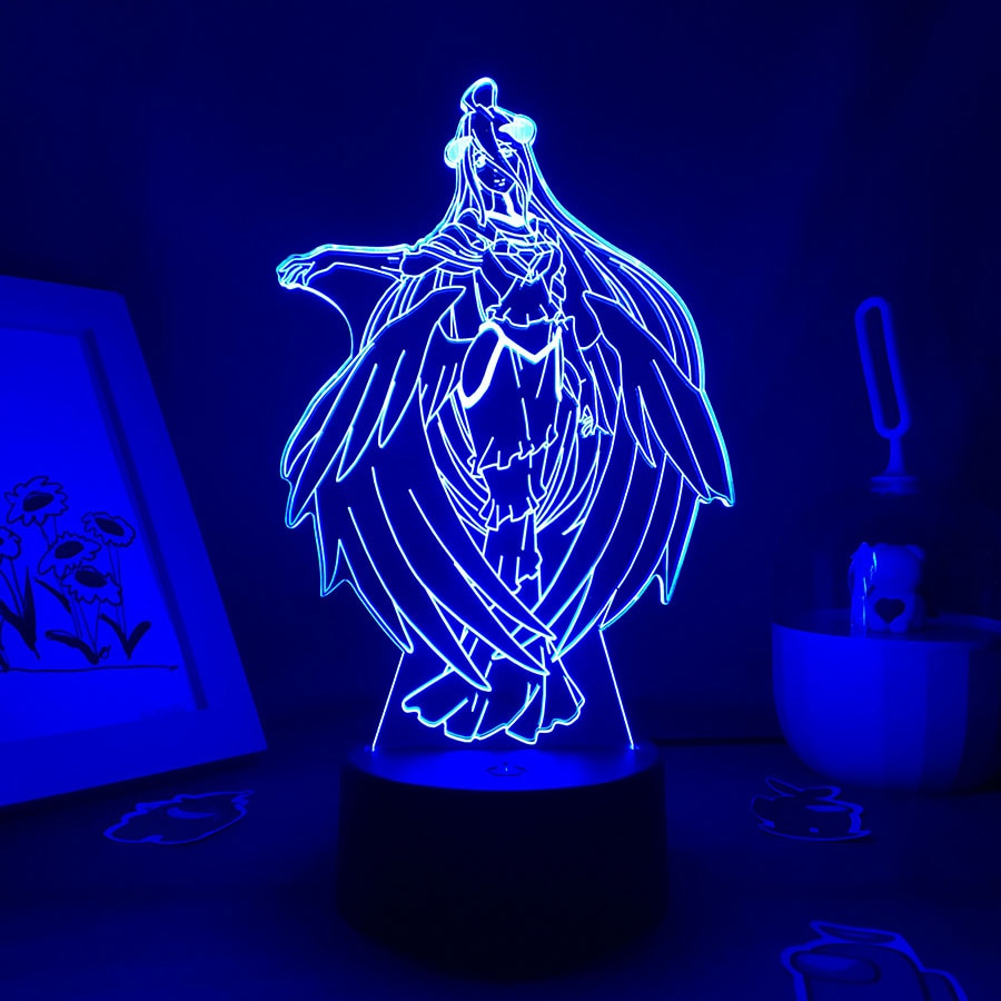 Overlord Albedo Neon Night Lights