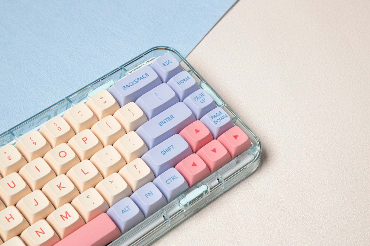 Marshmallow Keycaps PBT XDA Profile