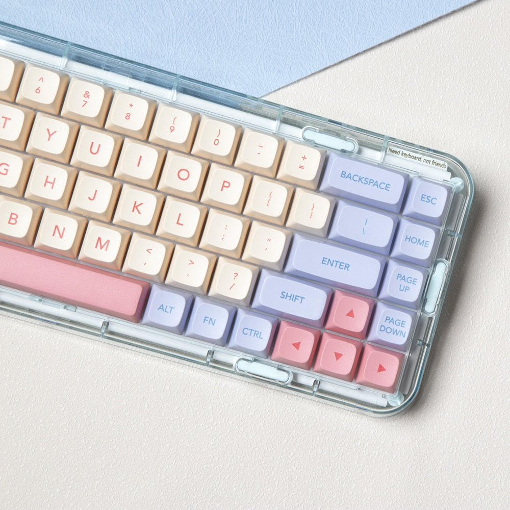 Marshmallow Keycaps PBT XDA Profile