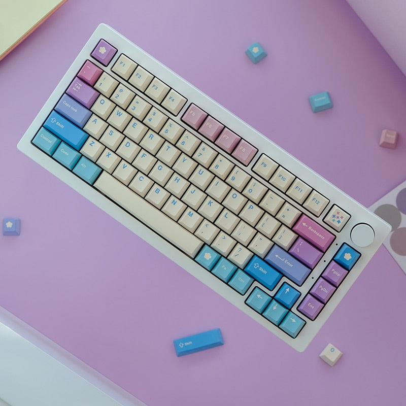 الجنية البكر PBT الملف الشخصي الكرز Keycaps