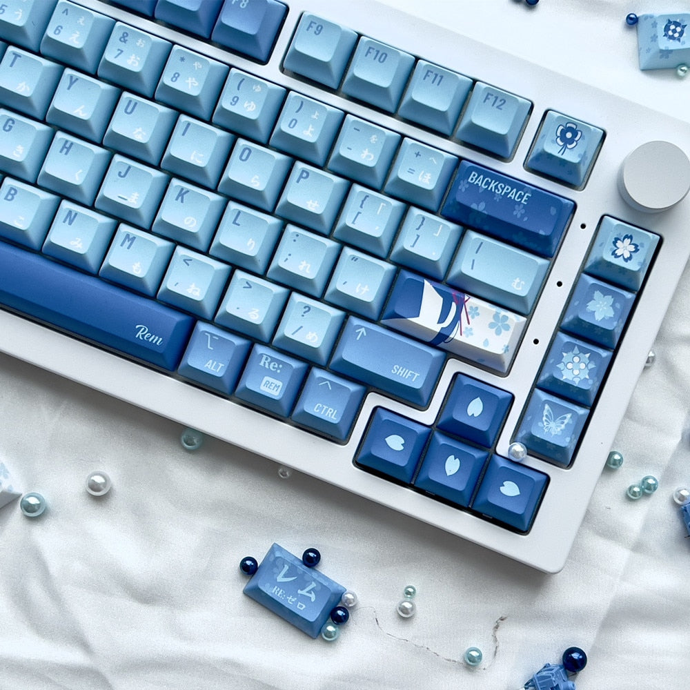 خادمة pinue KCA الملف الشخصي PBT Keycaps