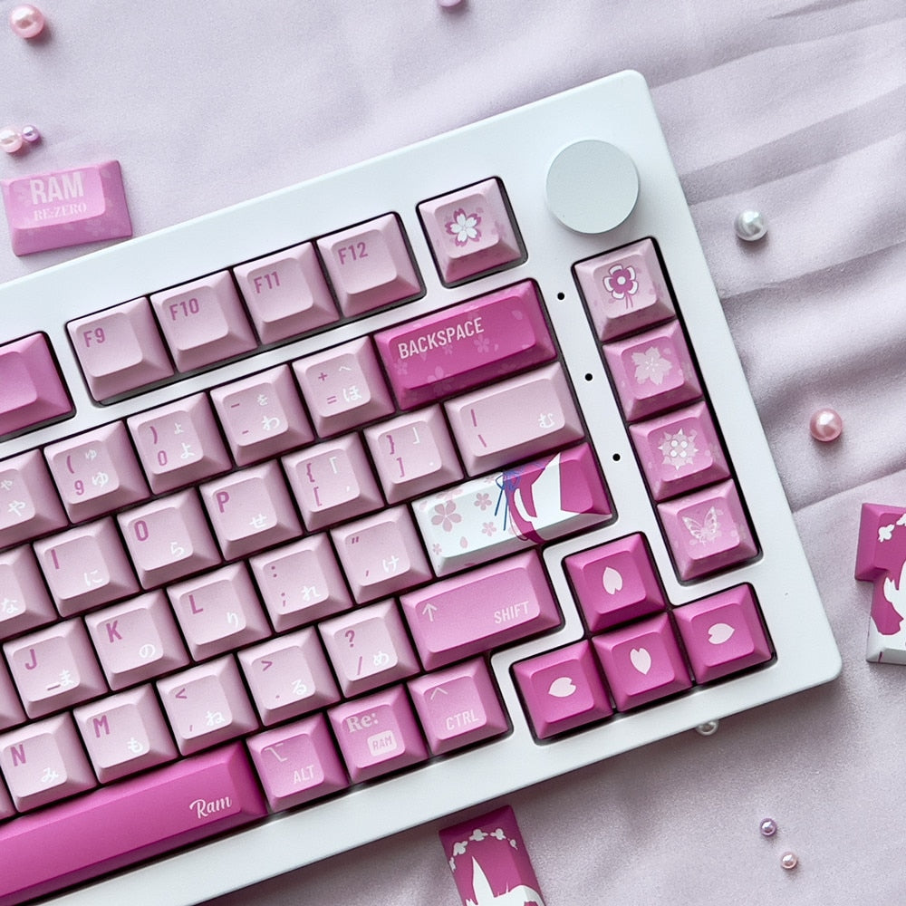 Maid pinue KCA Profile PBT Keycaps