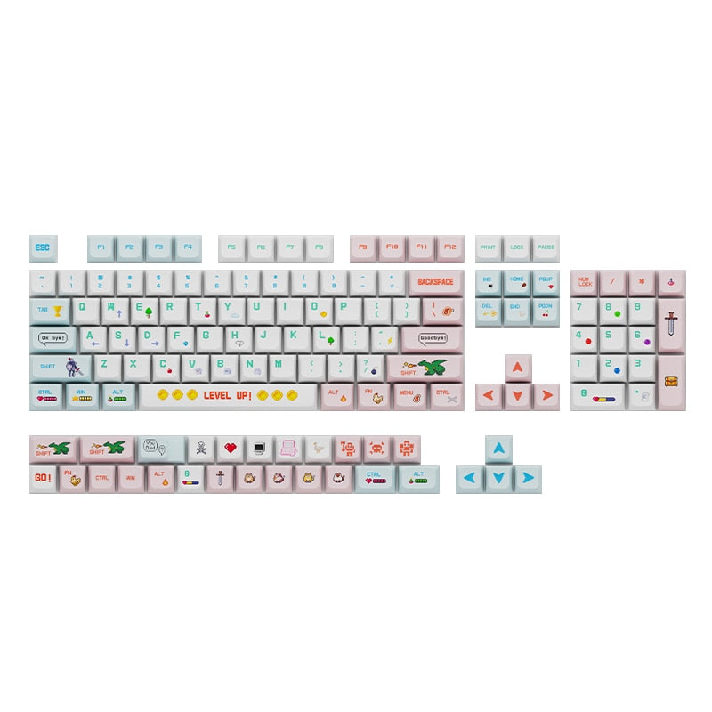 ملف تعريف Warrior RET PBT Keycaps XDA