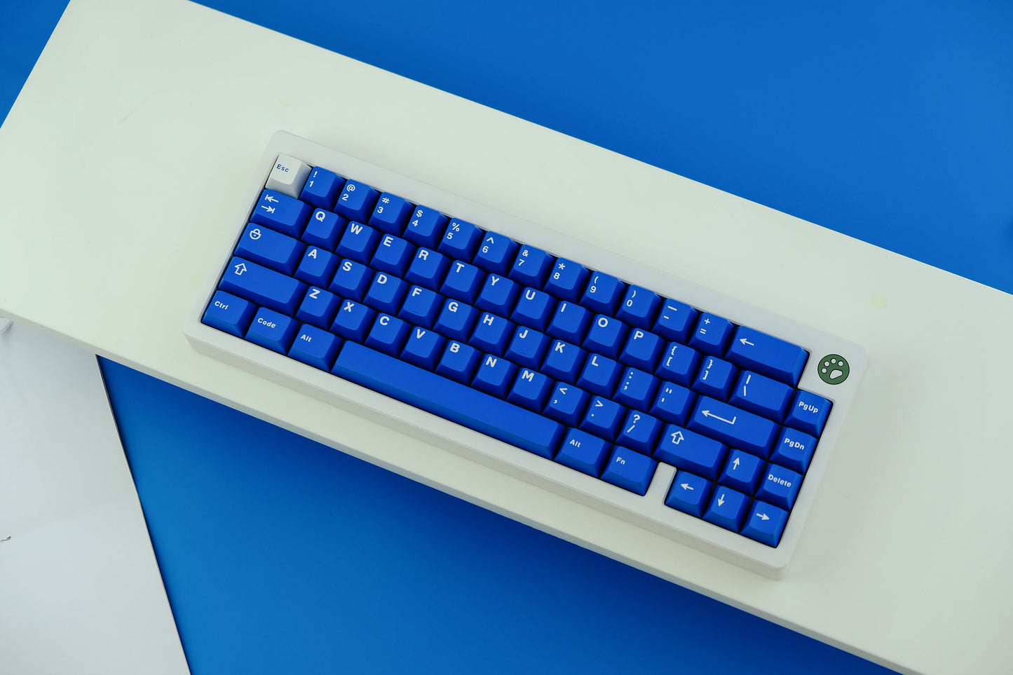 Aifei Icon Classic Blue Keycaps ABS Double Shot Keycaps Cherry Profile