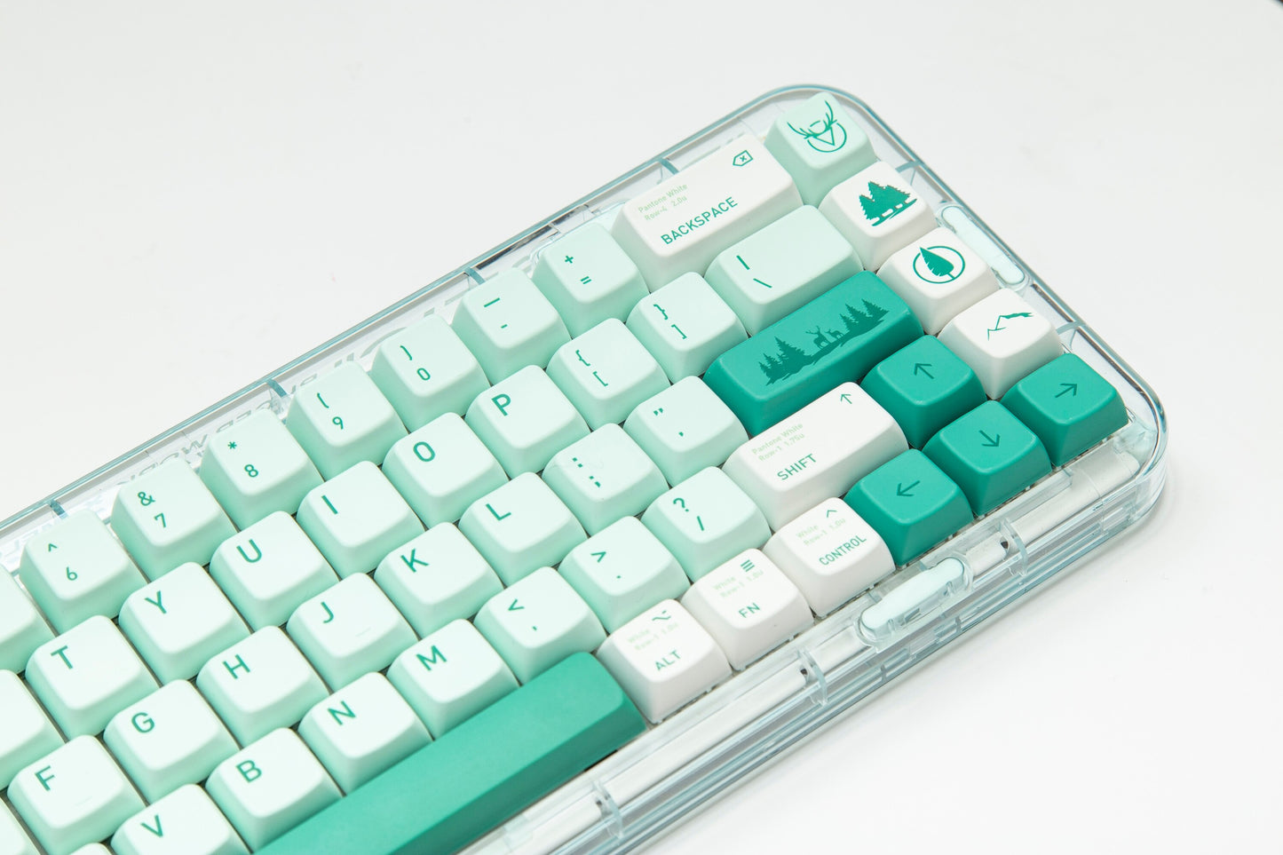 الغابات المفقودة PBT MDA Profile Keycaps