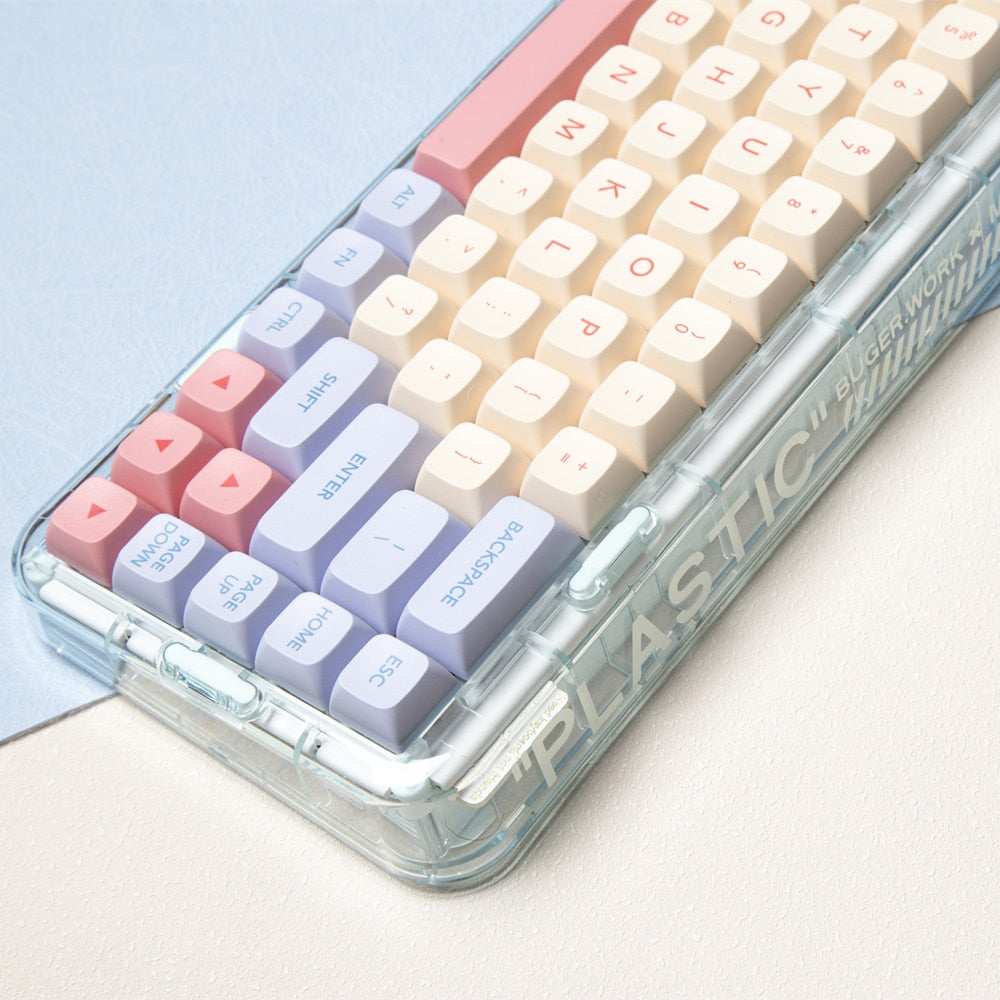 Marshmallow Keycaps PBT XDA Profile