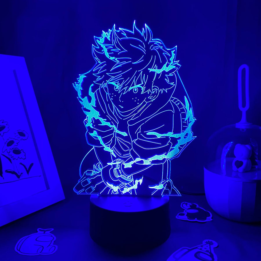 Izuku Midoriya Deku 3D Led Night Lights