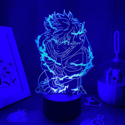 Izuku Midoriya Deku 3D Led Night Lights