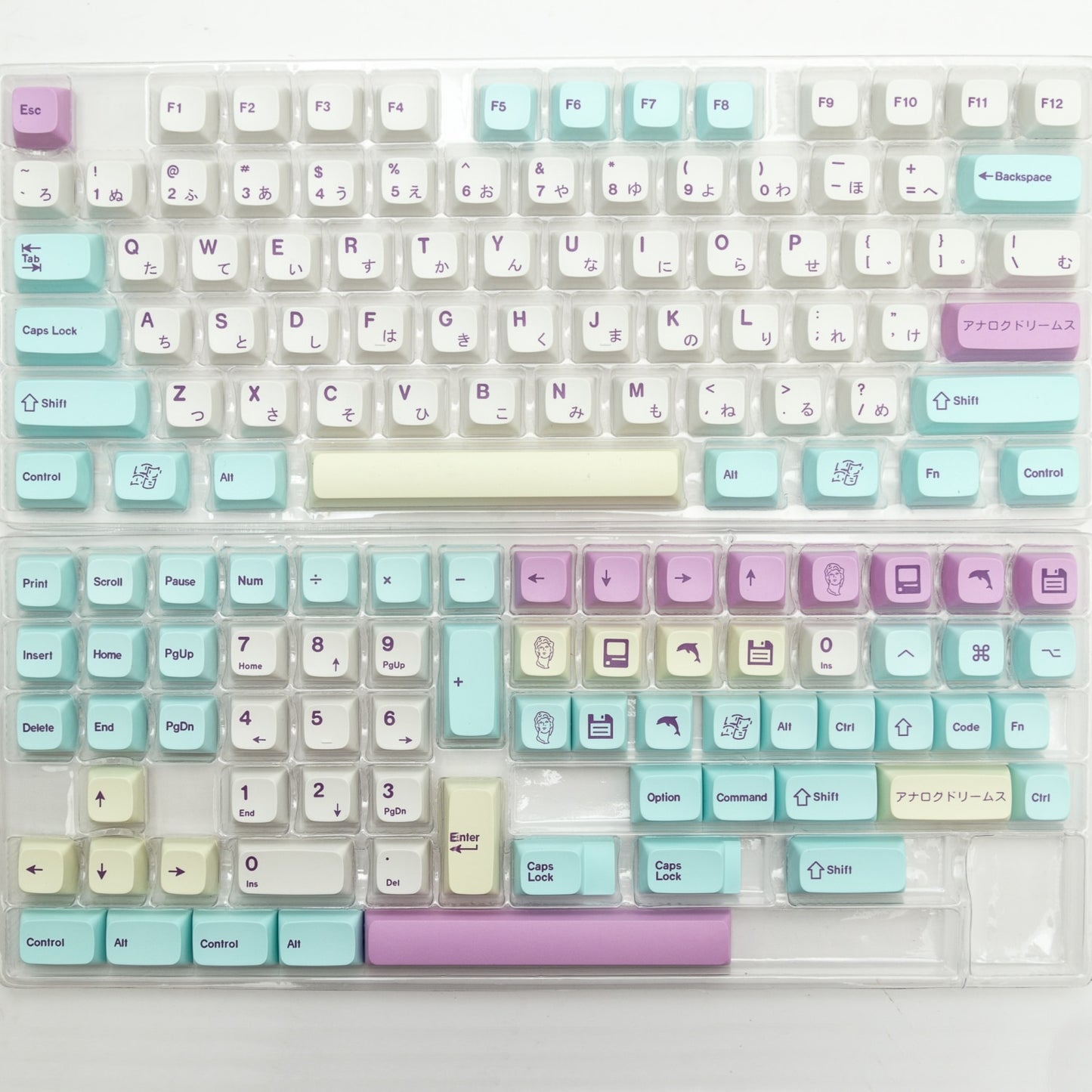 ملف IlluFly PBT Keycaps XDA