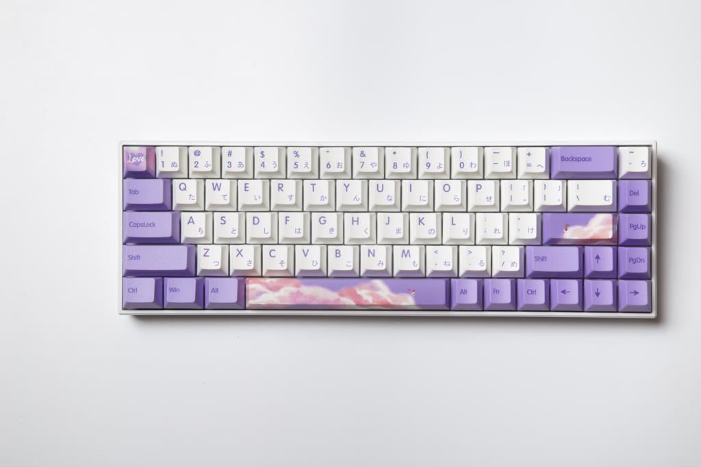 Purple Clouds PBT Cherry Profile Keycaps