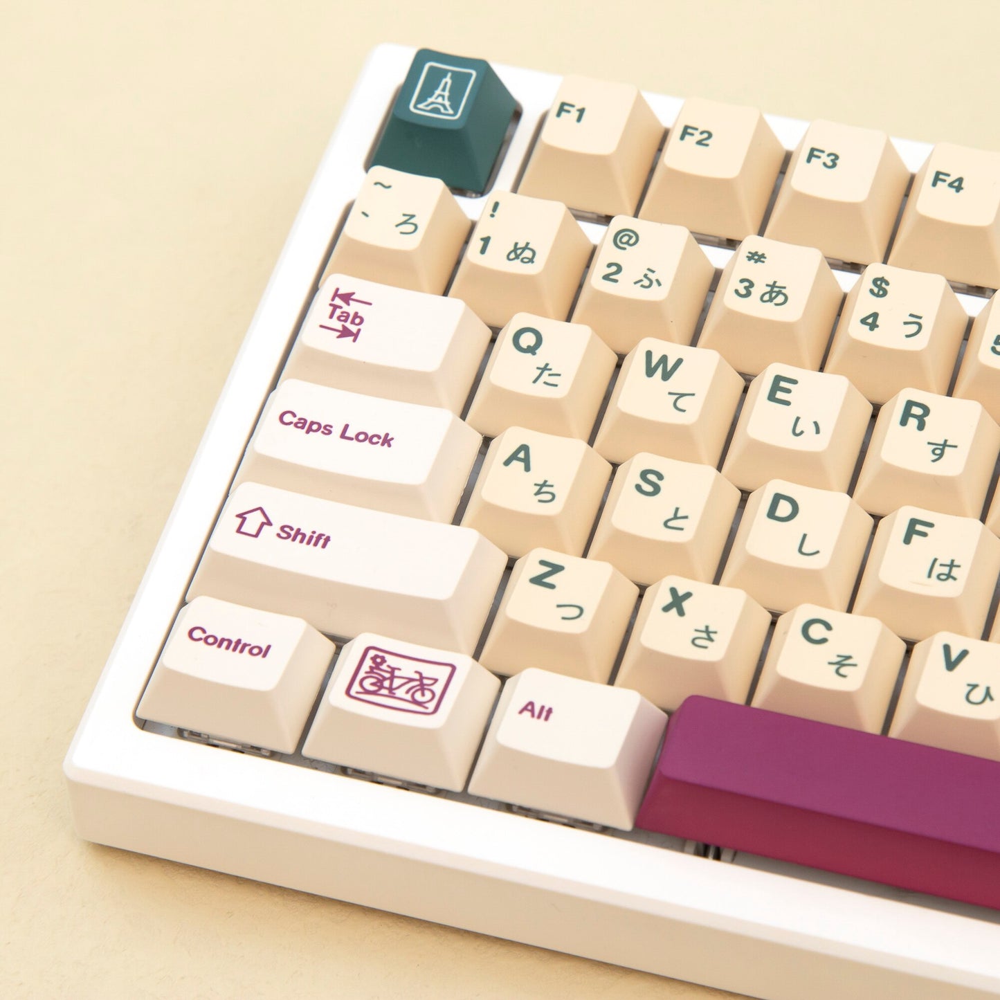 Florist Paris BPT Keycaps Cherry Profile