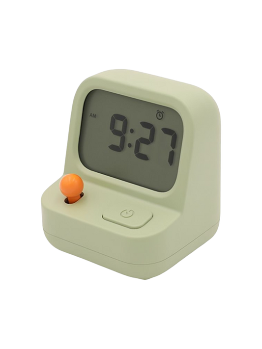 Creative Retro Mini Handheld Game Alarm Clock