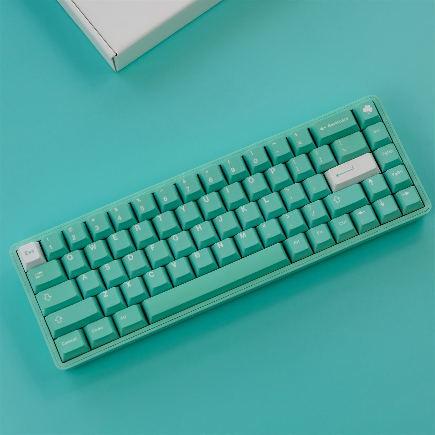 ملف تعريف الكرز PBT Keycaps البرسيم